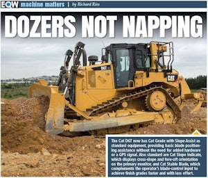 Dozers are getting better at what they’ve always done—and taking on new tasks