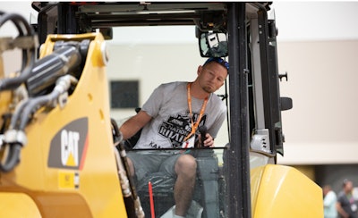 Equipment Operator at APWA Conference