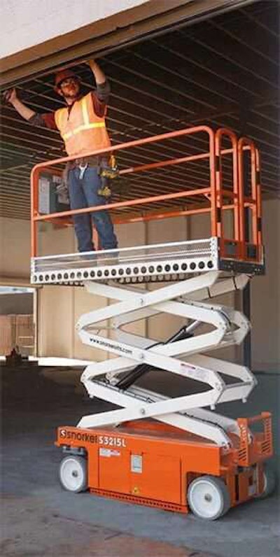 Snorkel S3215L electric scissor lift