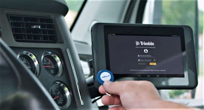 Trimble Tap & Go Technology