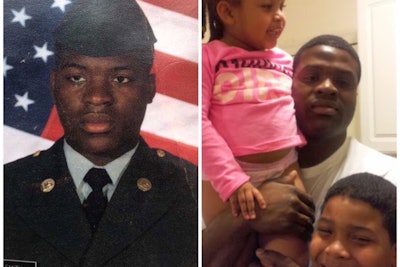 Anthony Smith served in Afghanistan and was a husband and father. Photo credit: GoFundMe