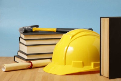 Hard Hat and Books
