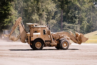 Right side of JCB HMEE