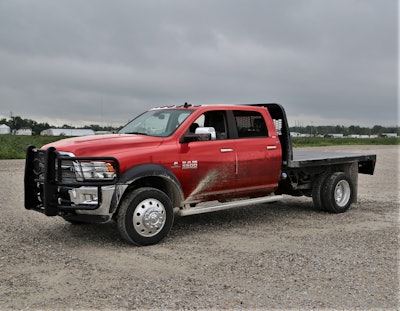 2018 Ram 5500 Harvest Edition Chassis Cab in Case IH Red