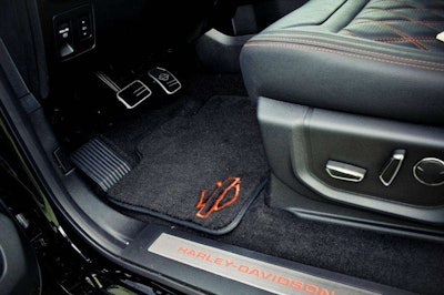 Custom Harley-Davidson Ford F-150 truck