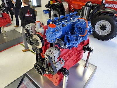 Deutz is also working on a prototype hydrogen powered engine which would need no exhaust aftertreatment and create zero emissions.
