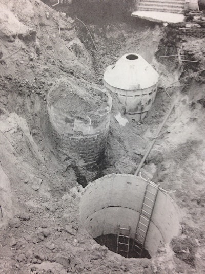 The scene after an excavation collapse at a cesspool installation site in Shoreham, New York, killed Kurt Peiscop-Grau on November 18, 2017. Source: OSHA investigation file