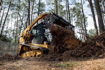 CAT Heavy Equipment in Operation