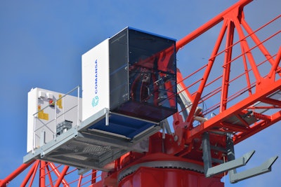 The CUBE XL cab on the new 21LC1050.