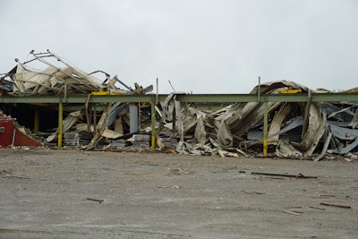 The remnants of Vermeer’s Plant Five, post tornado.