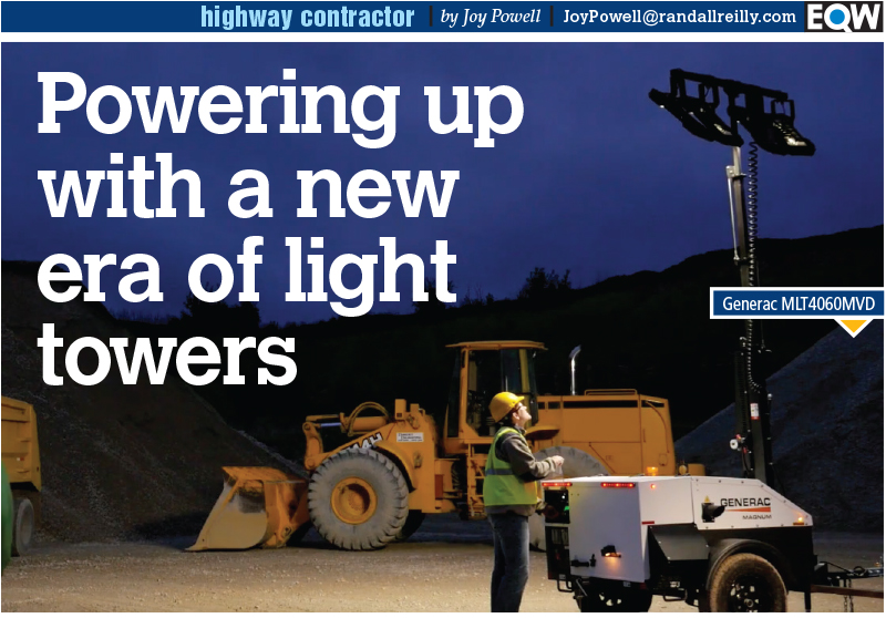 new light towers brighter than ever for nighttime jobsites