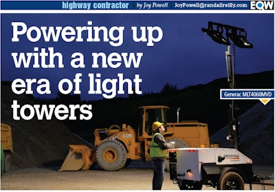 new light towers brighter than ever for nighttime jobsites