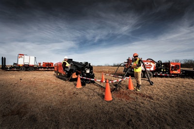 Ditch Witch Equipment in Operation