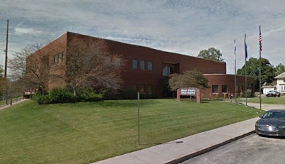 Elkhart County Office Building. Google Earth screen shot.