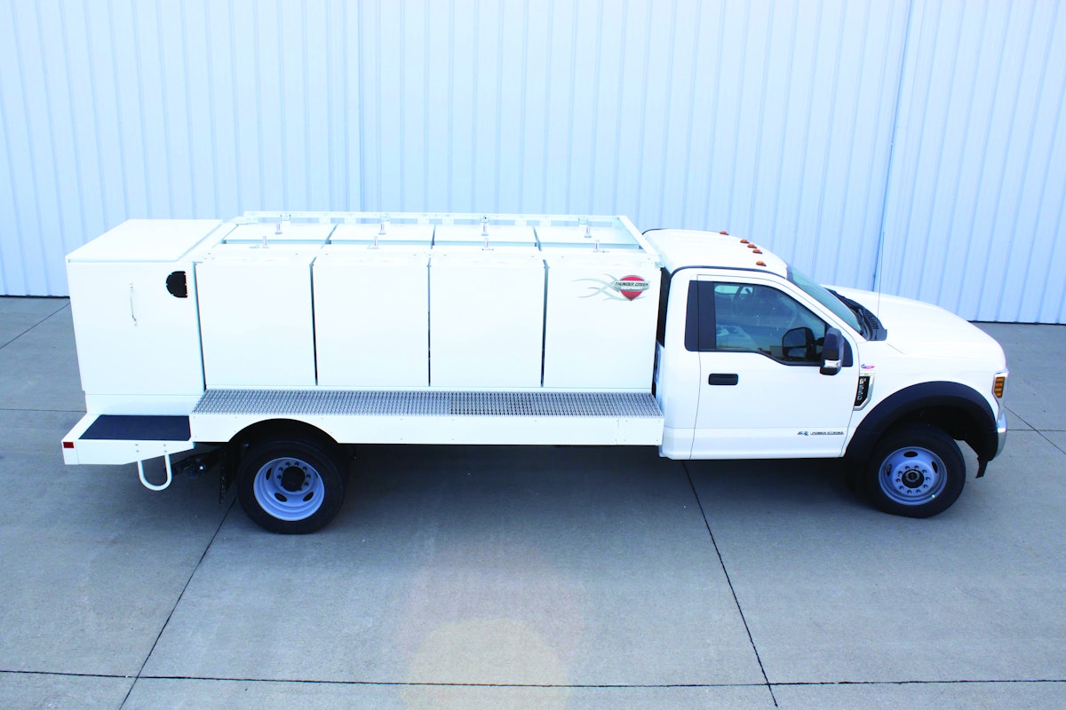 Truck body made for hauling bulk diesel fuel without certs Equipment