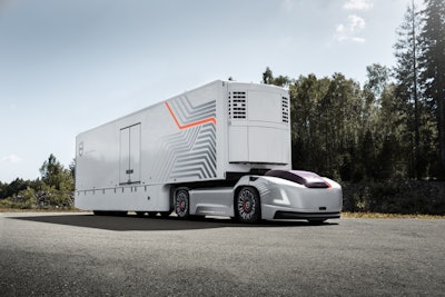 The Volvo Trucks Vera prototype autonomous truck was unveiled in 2018.