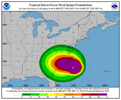 tropical storm florence