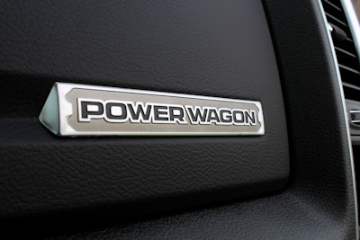 Ram 2500 Power Wagon Xtras Details Nameplate 2