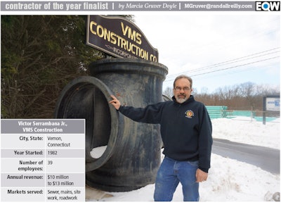 Contractor Of The Year Finalist Victor Serrambana Jr