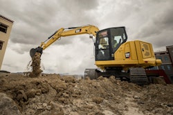 Cat 307.5 mini excavator