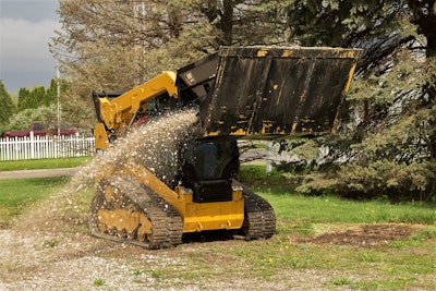 Skid Steer in Operation