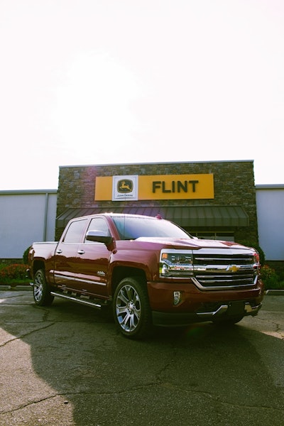 chevy silverado outside flint john deere