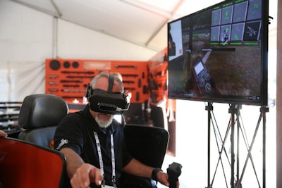 Ditch Witch’s virtual-reality training kit that can be purchased at dealerships includes VR goggles, a portable operator station and joysticks similar to those on the company’s HDDs.
