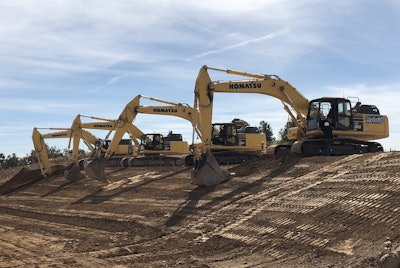 Komatsu Excavators