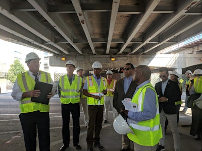 Legislators Touring Transportation Infrastructure