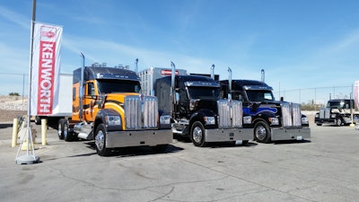 3 styles of Kenworth W990