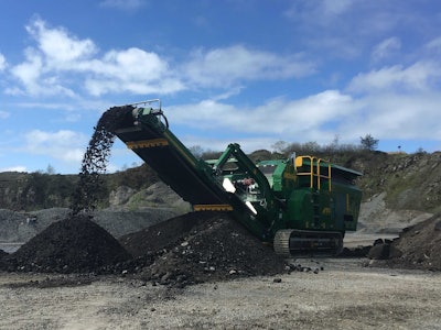 McCloskey J35 compact crusher