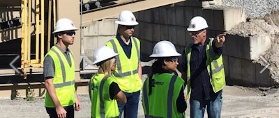 Brooks Construction Company in Fort Wayne, Indiana, with one of its crews shown above, is among four companies nationally recognized for worker safety initiatives. PHOTO: Brooks Construction.