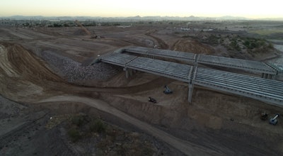 South Mountain Freeway girders