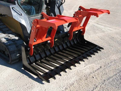 Worksaver Sweep Action Tine Grapple