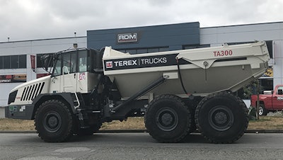 Contractors can now get Terex Trucks at RDM Equipment and Sales in British Columbia.