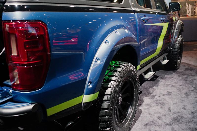 Custom 2019 Ford Rangers on display at the 2018 SEMA show | Equipment World