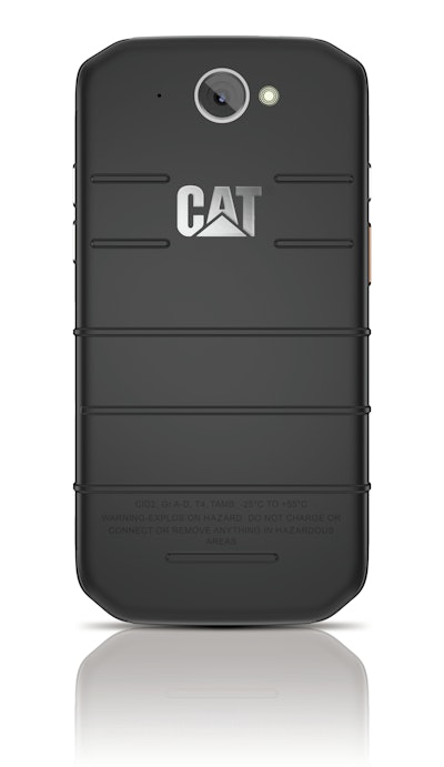 Back of the CAT S48C Smartphone