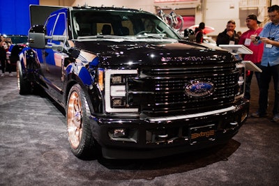 Front of Ford Pickup Truck