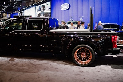 Side Exterior of Ford Pickup Truck