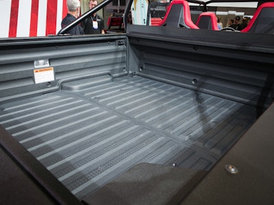 Truck Bed of Open Air Vehicle