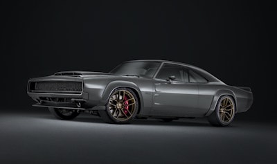 The 1968 Dodge “Super Charger” Concept, revealed on October 30, 2018, at the Mopar SEMA Show press briefing in Las Vegas, is the perfect package for highlighting the new “Hellephant” 426 Supercharged Mopar Crate HEMI® Engine and Kit.
