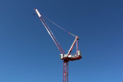 Potain tower crane