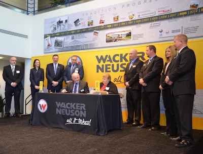 Wacker Neuson launches new Construction Equipment Technician Apprenticeship Program. For more information, contact Jake Gaylord at jake.gaylord@wackerneuson.com.