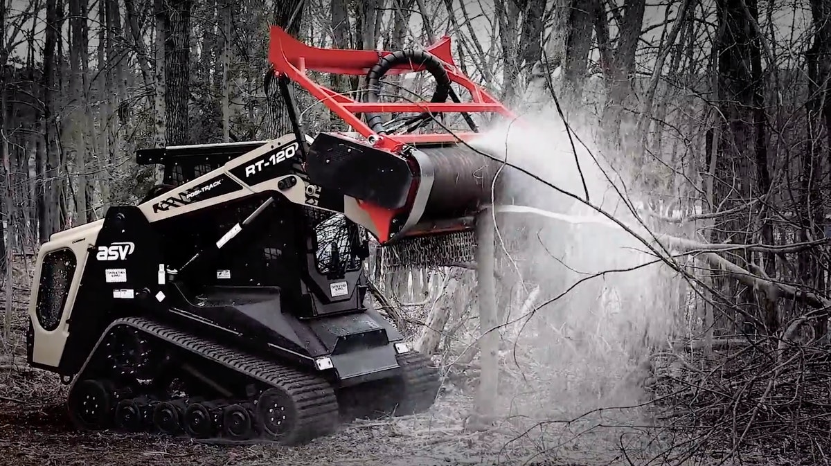 Prinoth debuts M450 mulching head for CTLs and skid steers Equipment World