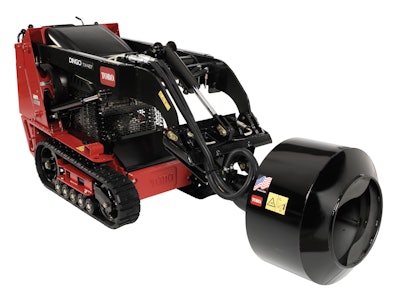 Toro with cement bowl attachment