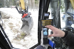 Trimble Rototilt tiltrotator machine control