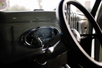 1941 Military Power Wagon interior dash