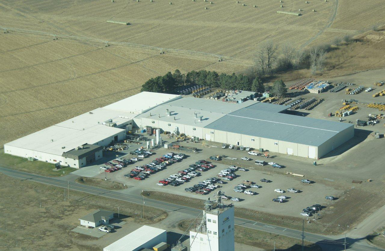 Allmand Plant Aerial View