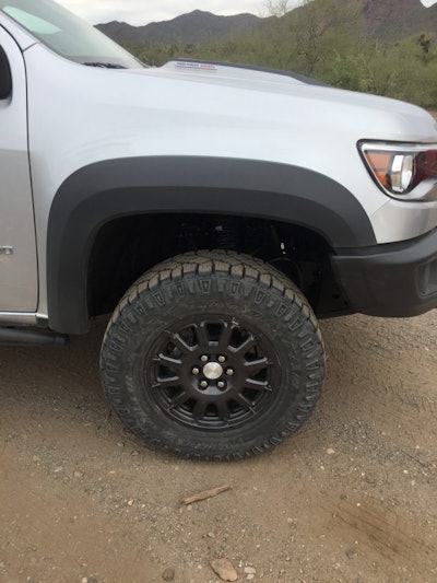 Exterior of Chevy Colorado
