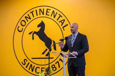 Paul Williams, Continental executive vice president, truck tires.